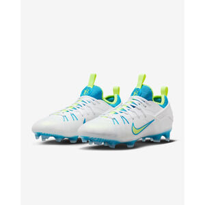 Nike Huarache 9 Elite LAX SE Lacrosse Cleats Men 6 / W 7.5 White Volt FV6147-100